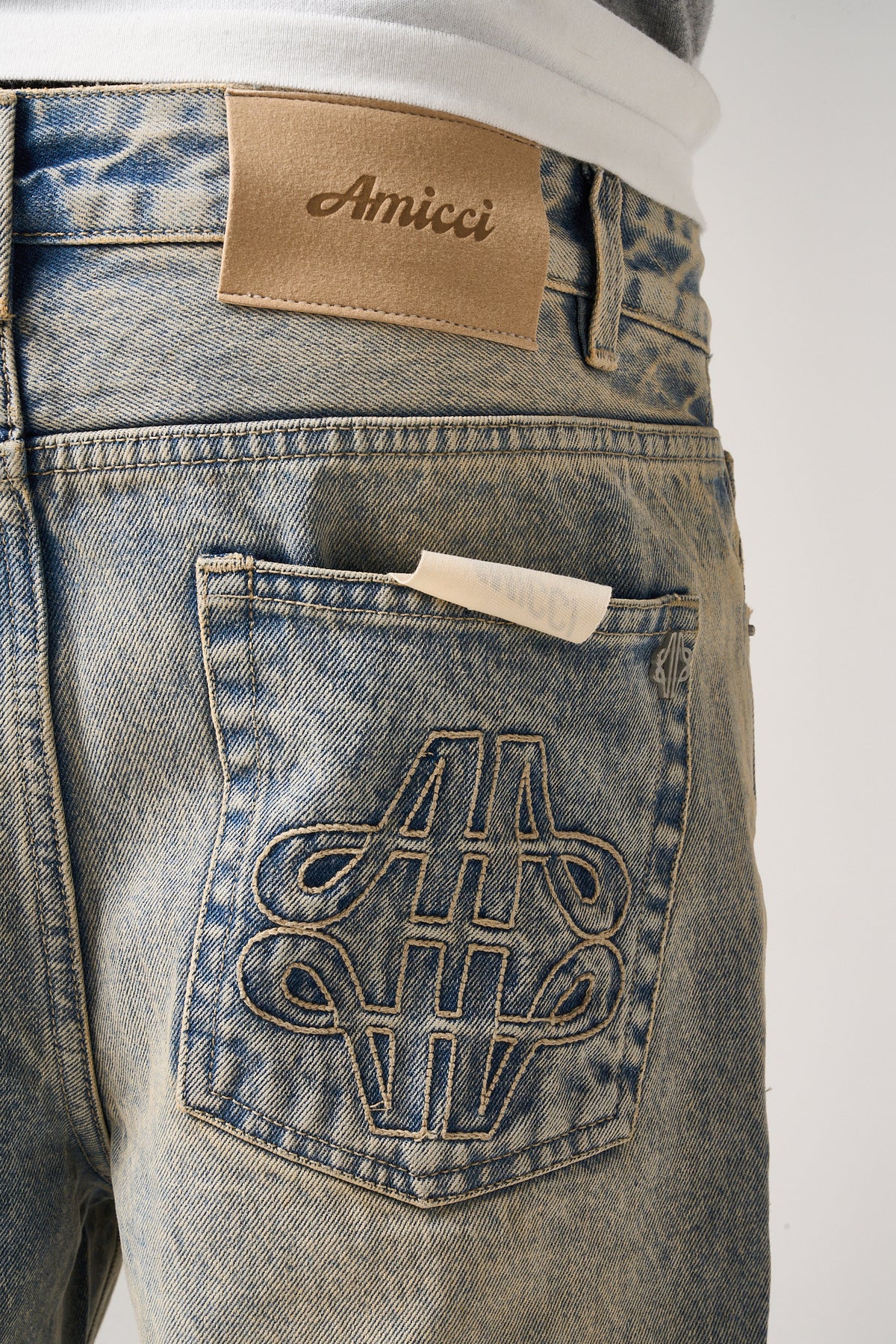 Lennox Tinted Blue Straight Jean