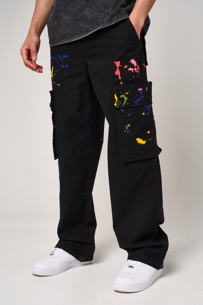 Colonel Cargo Pants Black