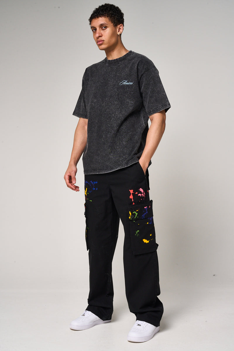 Colonel Cargo Pants Black