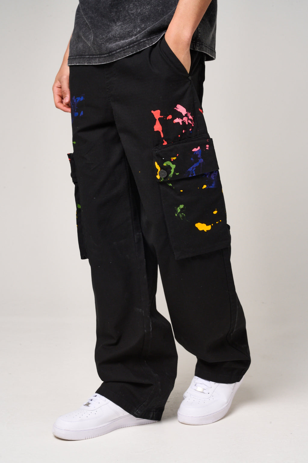 Colonel Cargo Pants Black