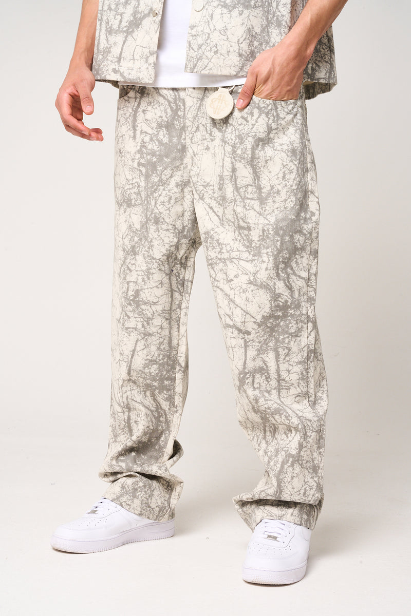 Orazio Beige Camo Pants