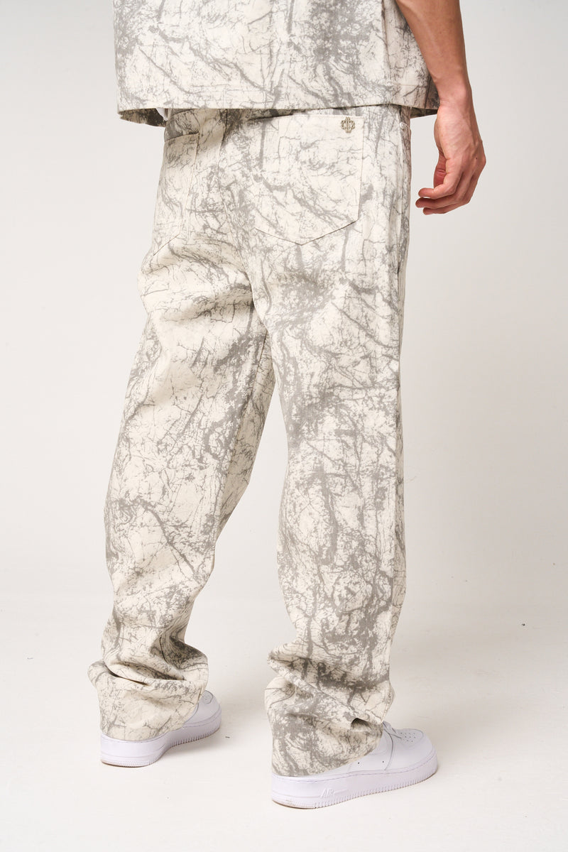 Orazio Beige Camo Pants