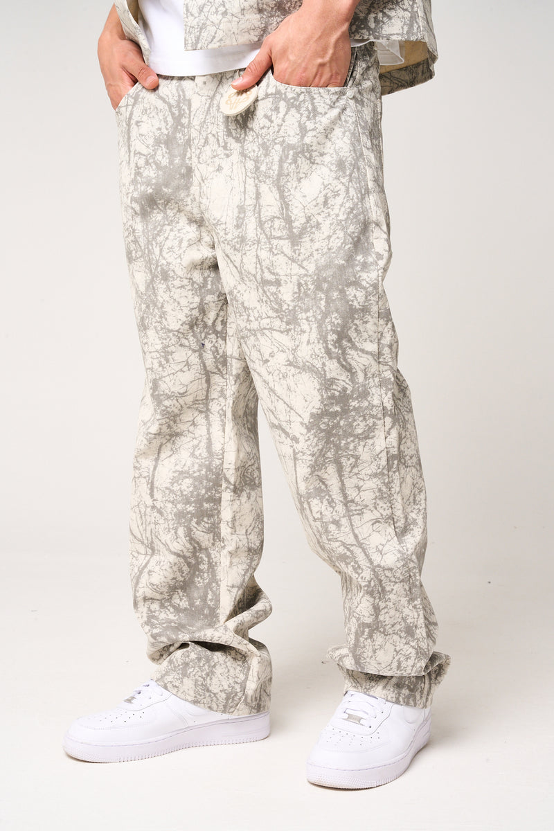 Orazio Beige Camo Pants