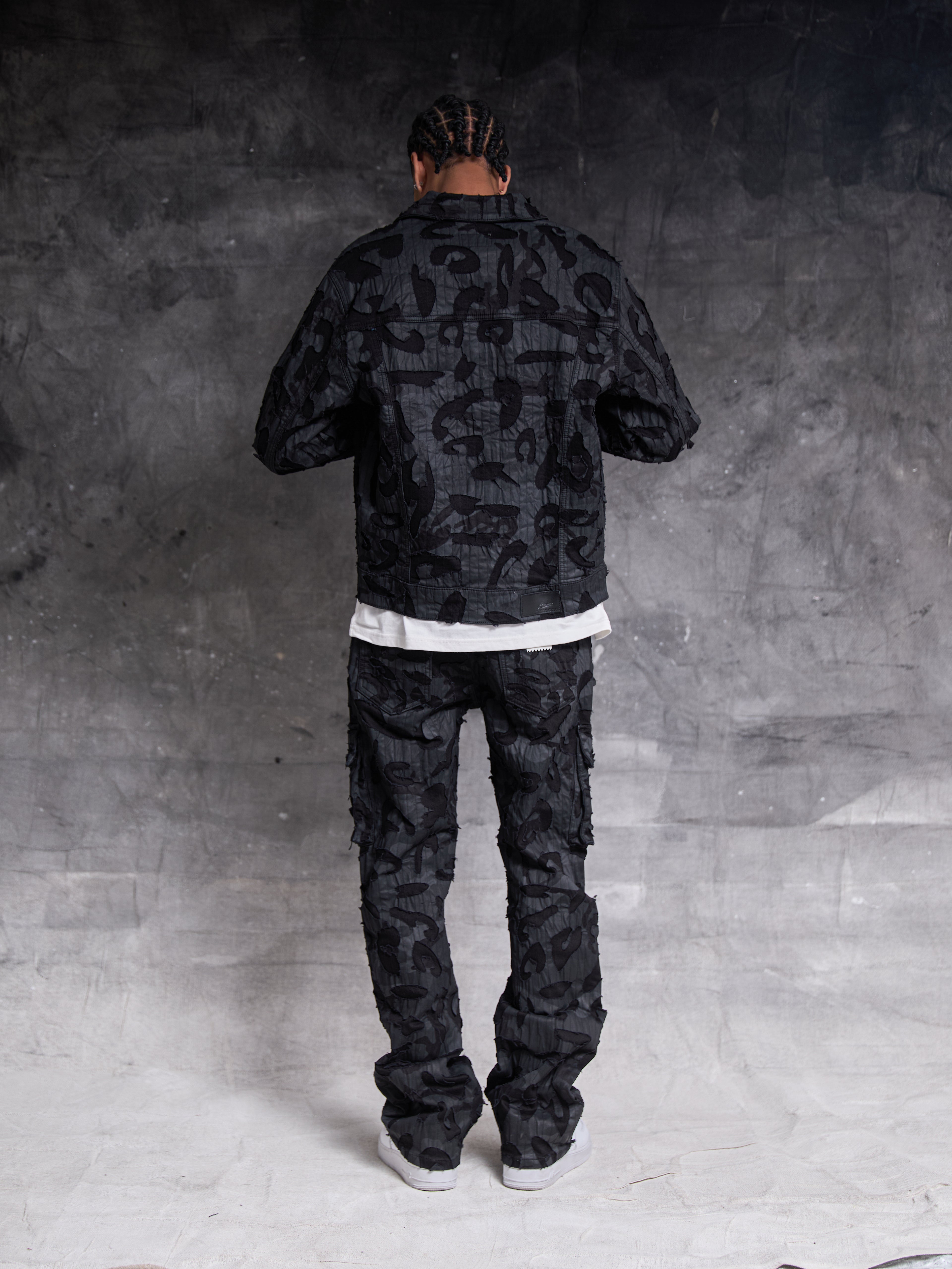 Geragio Schwarze Denim-Jeans