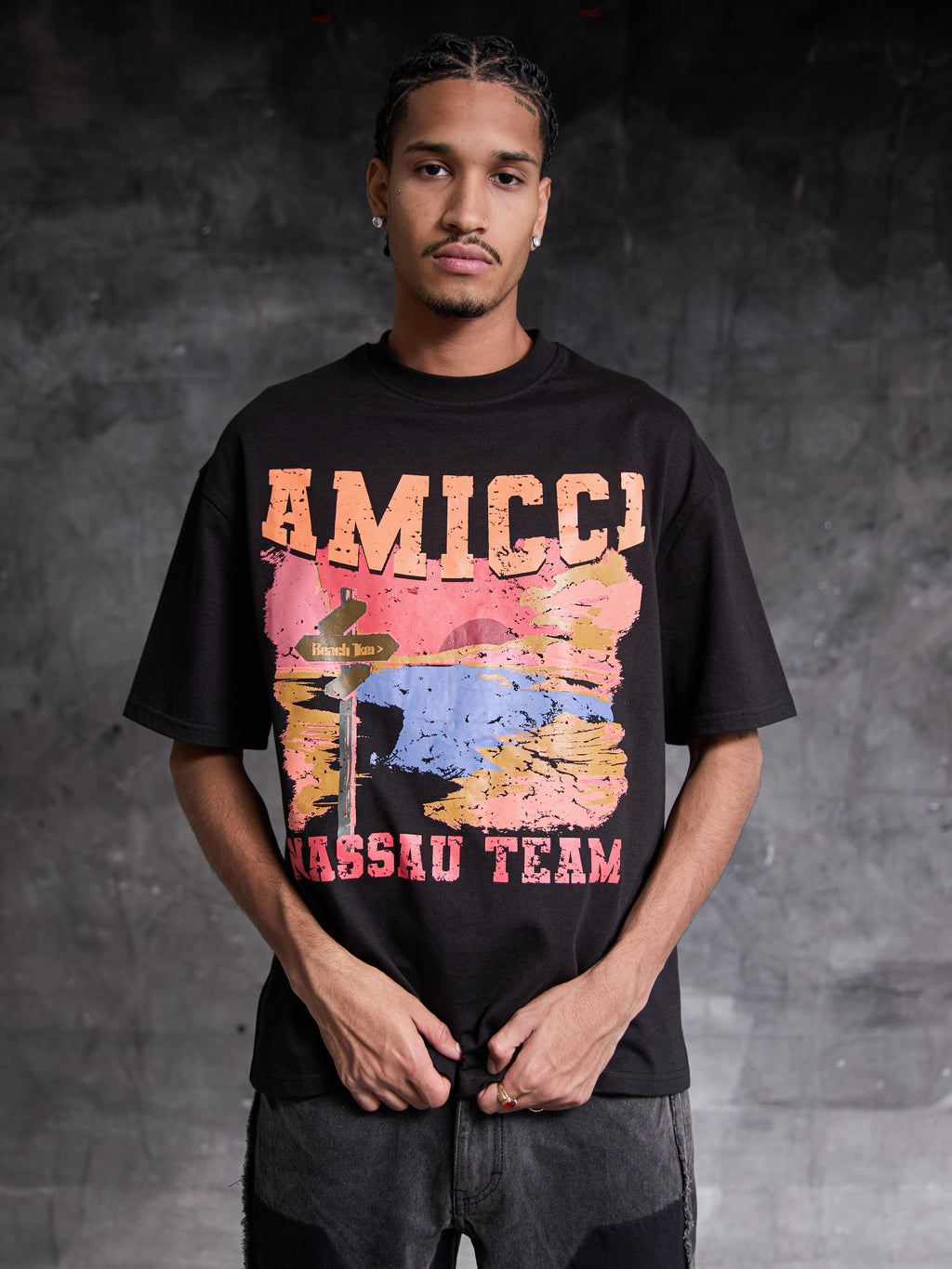 Nassau Black T-Shirt