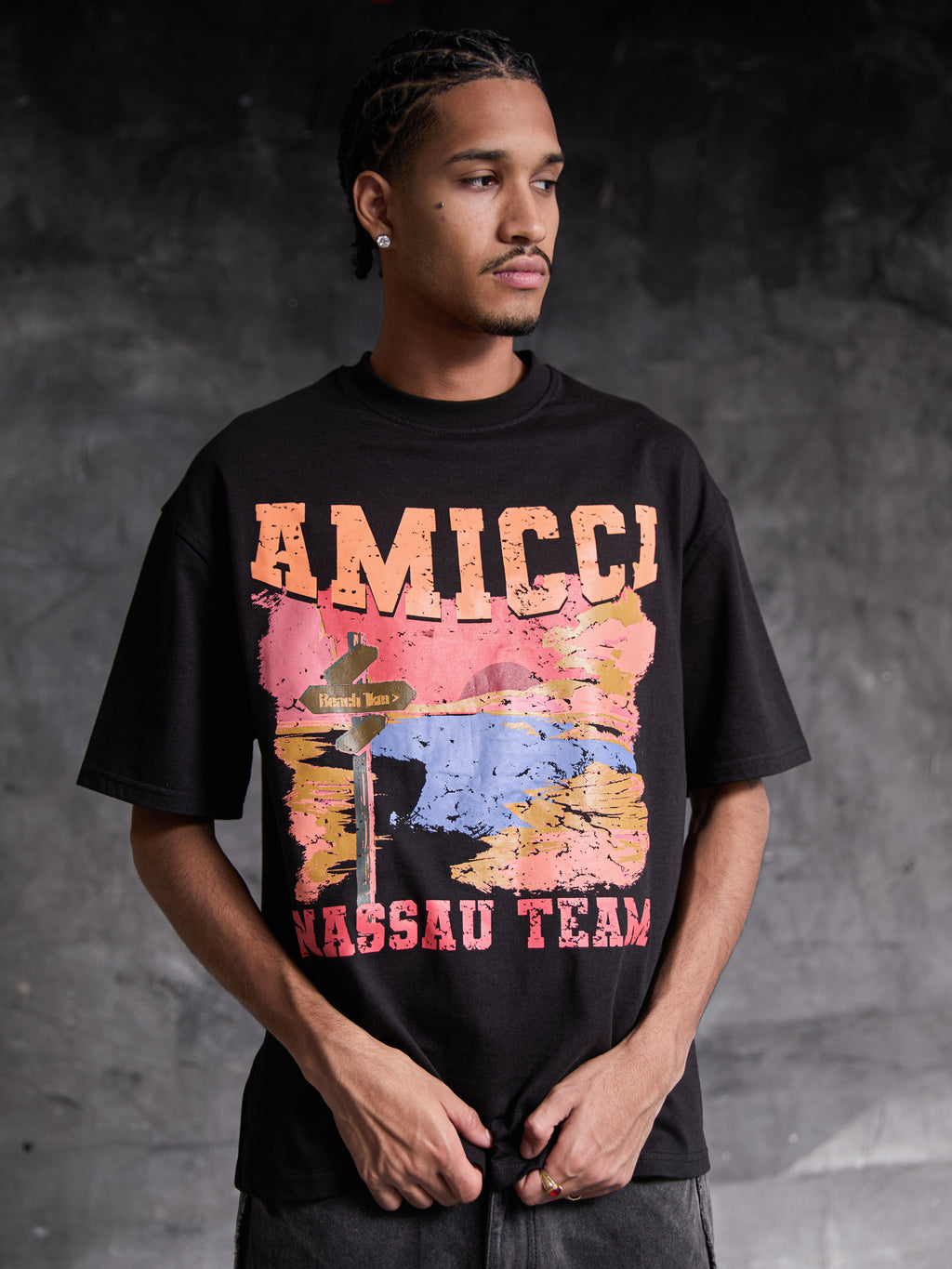 Nassau Black T-Shirt