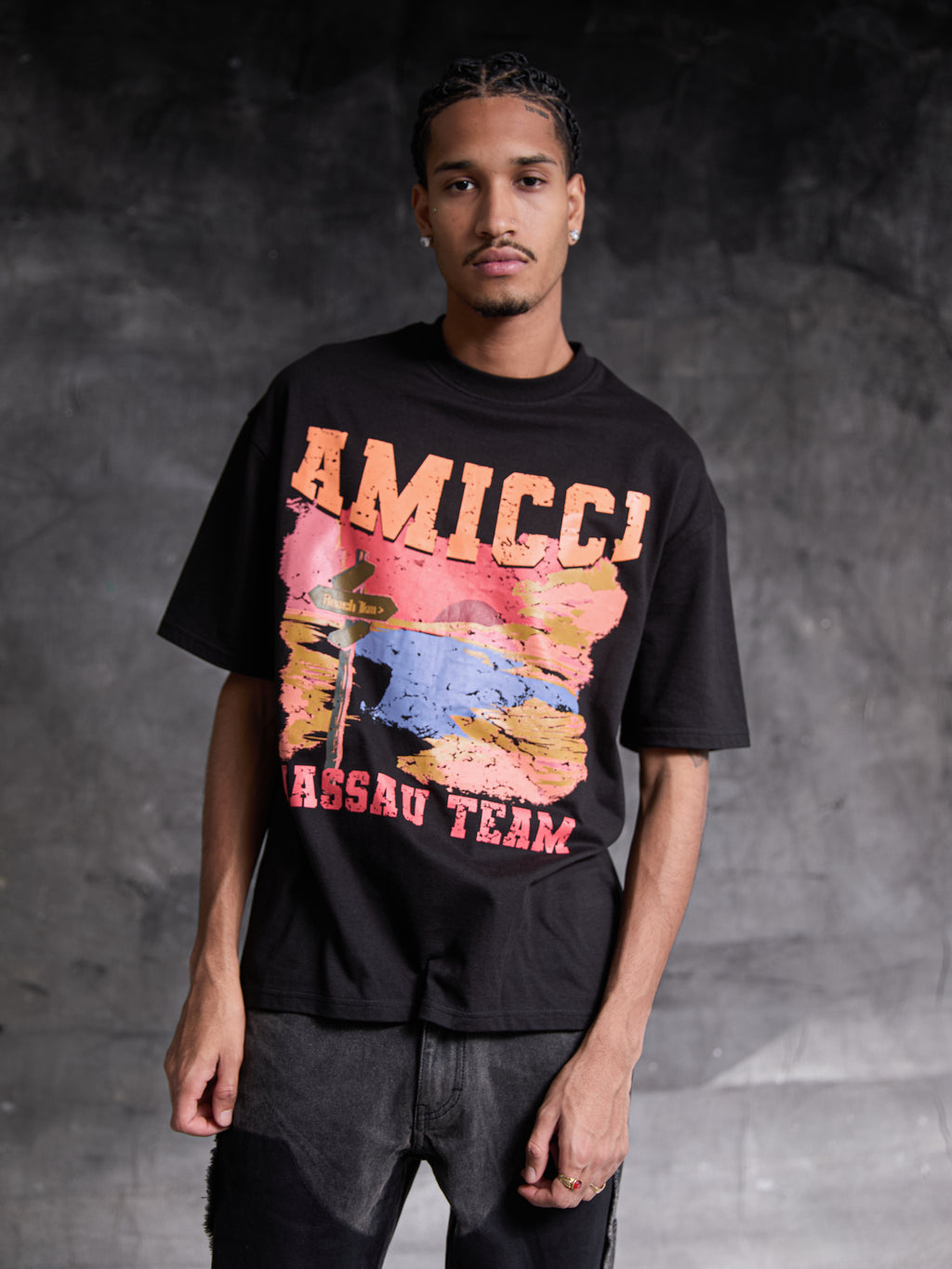 Nassau Black T-Shirt