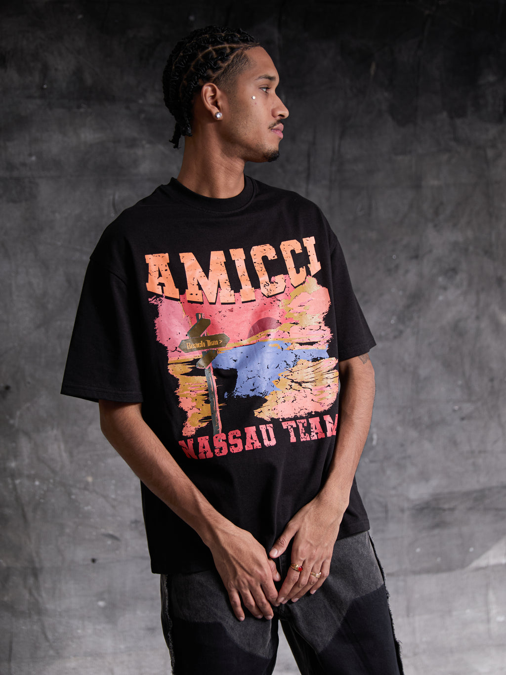 Nassau Black T-Shirt