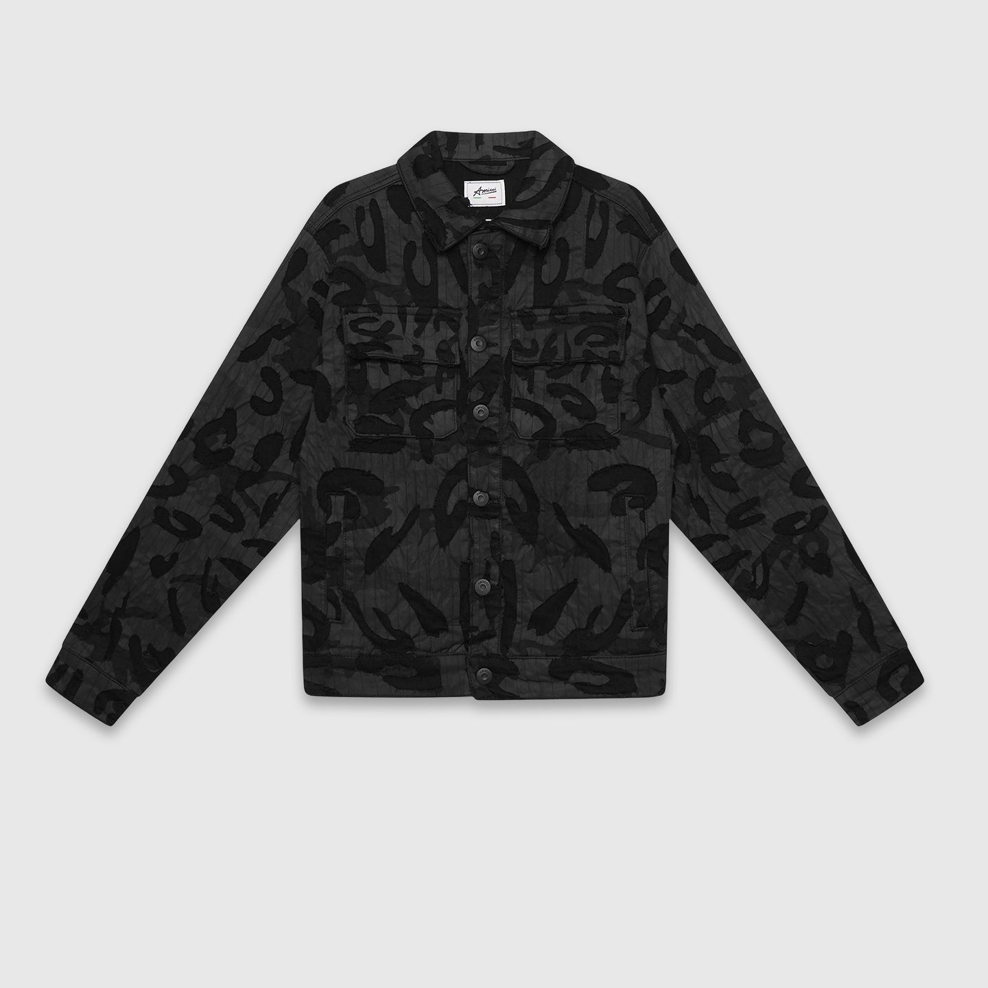 Geragio Zwarte Denim Jas