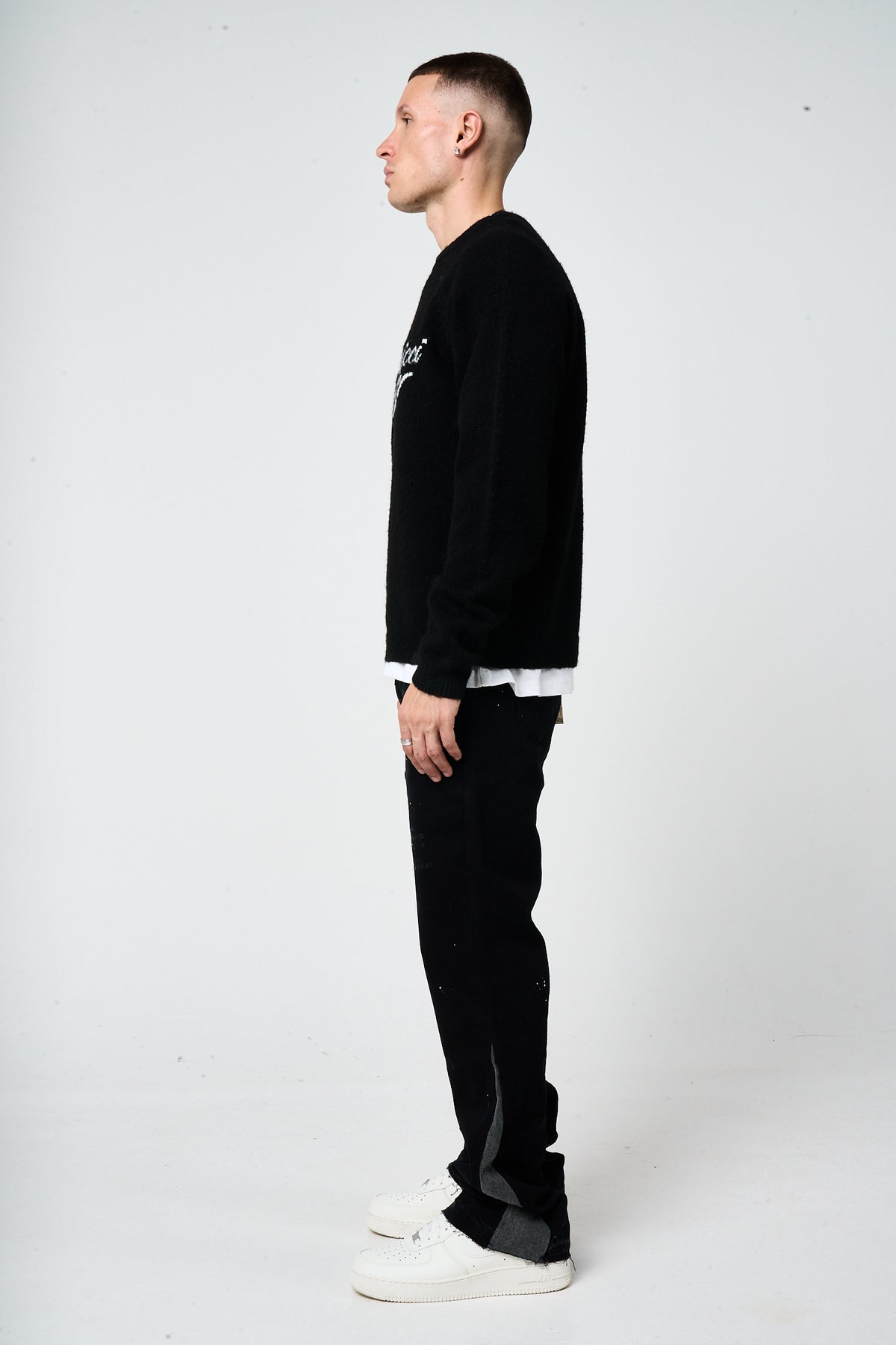 Latina Black Logo Sweatshirt