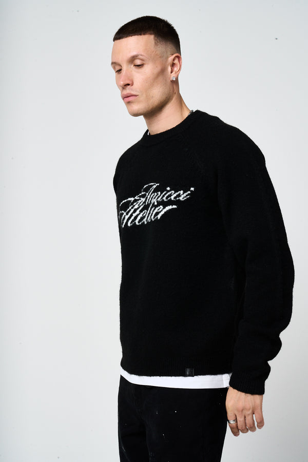 Latina Black Logo Sweatshirt