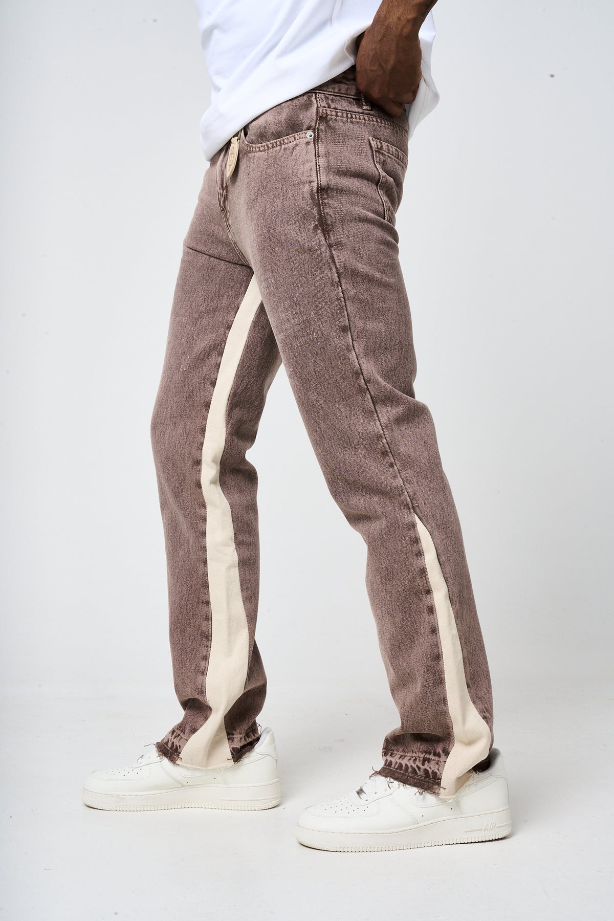 Maranello Grijs Flare Denim
