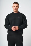 Dexter Black Knitted Sweatshirt