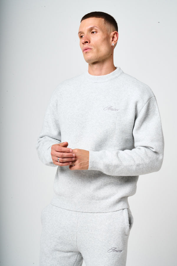 Dexter Grijs Gebreid Sweatshirt