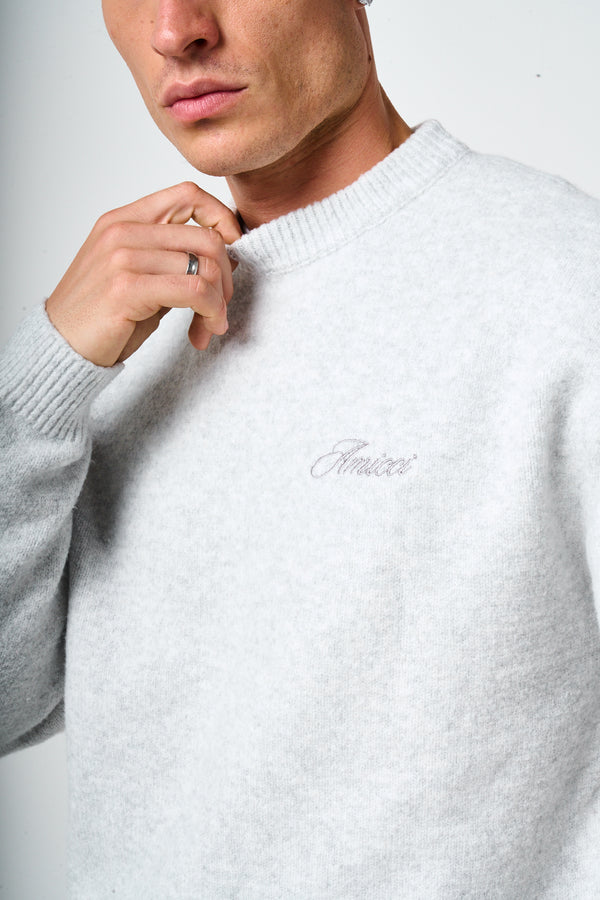 Dexter Grijs Gebreid Sweatshirt