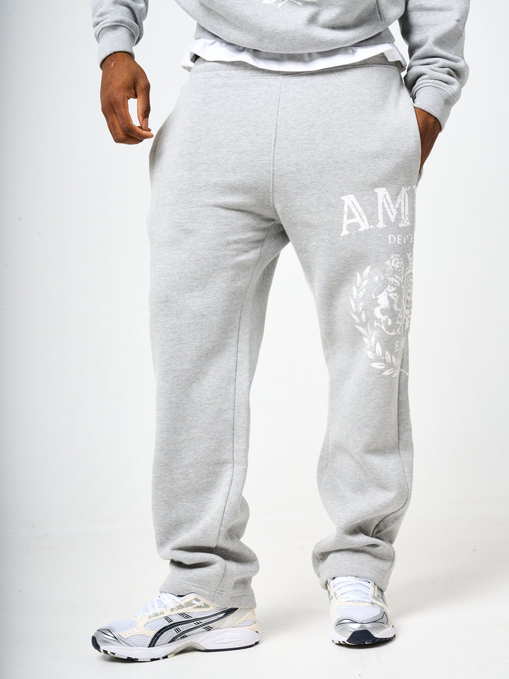 Napoli Grey Emblem Jogger
