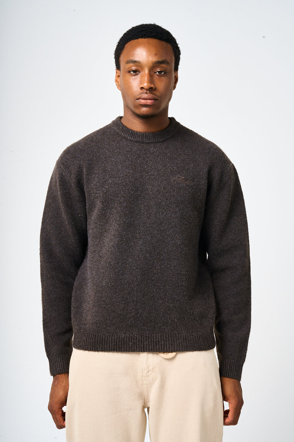Dexter Grijs Gebreid Sweatshirt