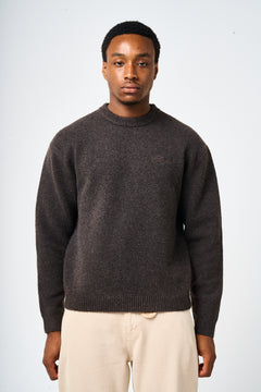 Dexter Brown Knitted Sweatshirt