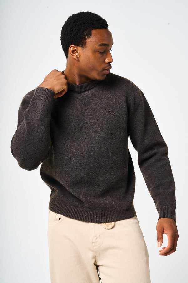 Dexter Grijs Gebreid Sweatshirt