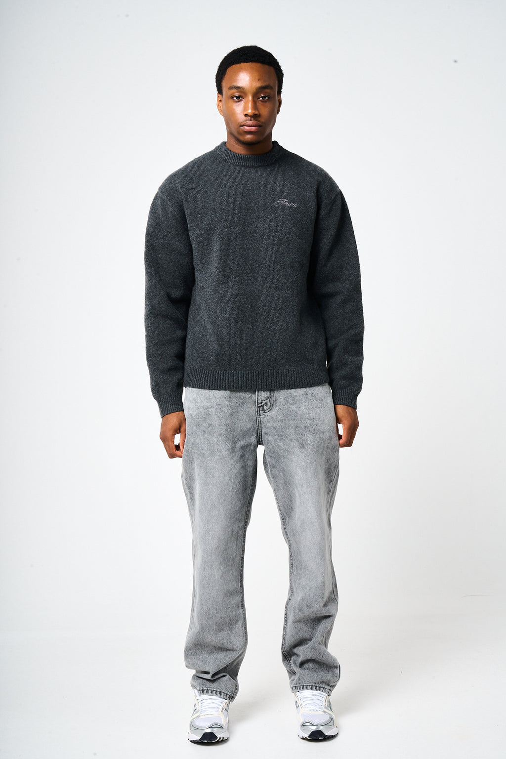 Dexter Grijs Gebreid Sweatshirt