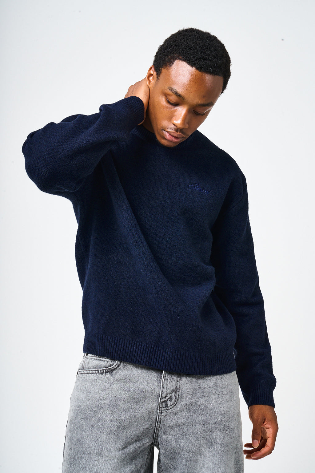 Dexter Grijs Gebreid Sweatshirt