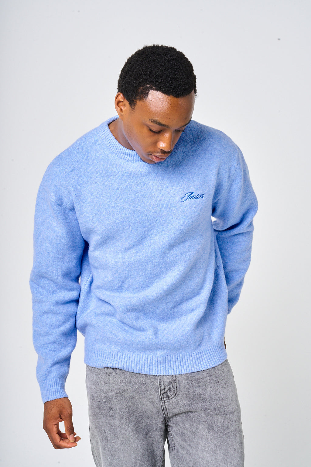 Dexter Grijs Gebreid Sweatshirt