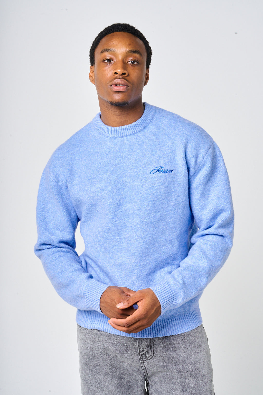 Dexter Grijs Gebreid Sweatshirt