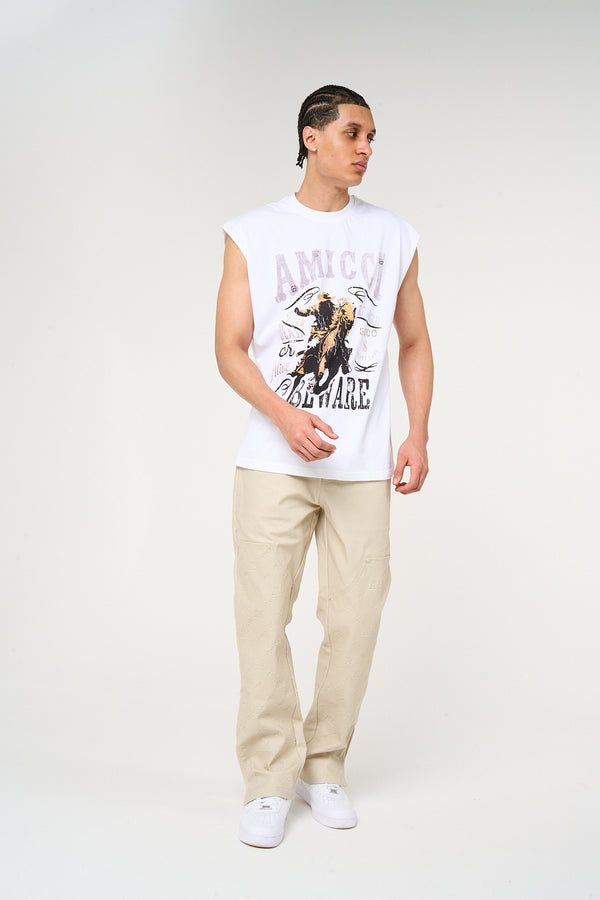 Maceo Broek Beige