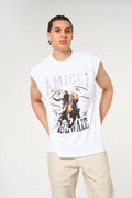 Outlaw Sleevless Graphic T