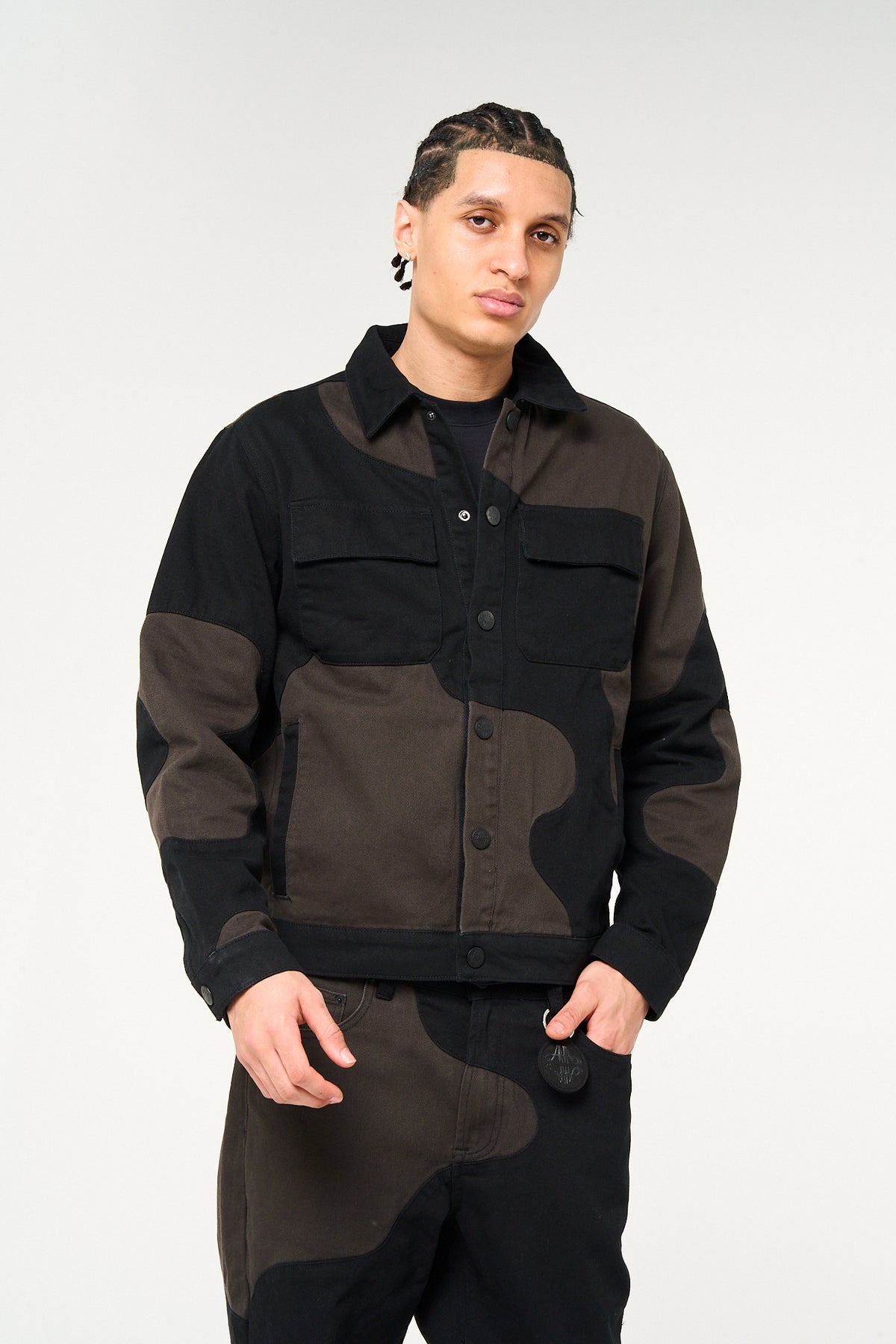 Palencia Patchwork Denim Jacket