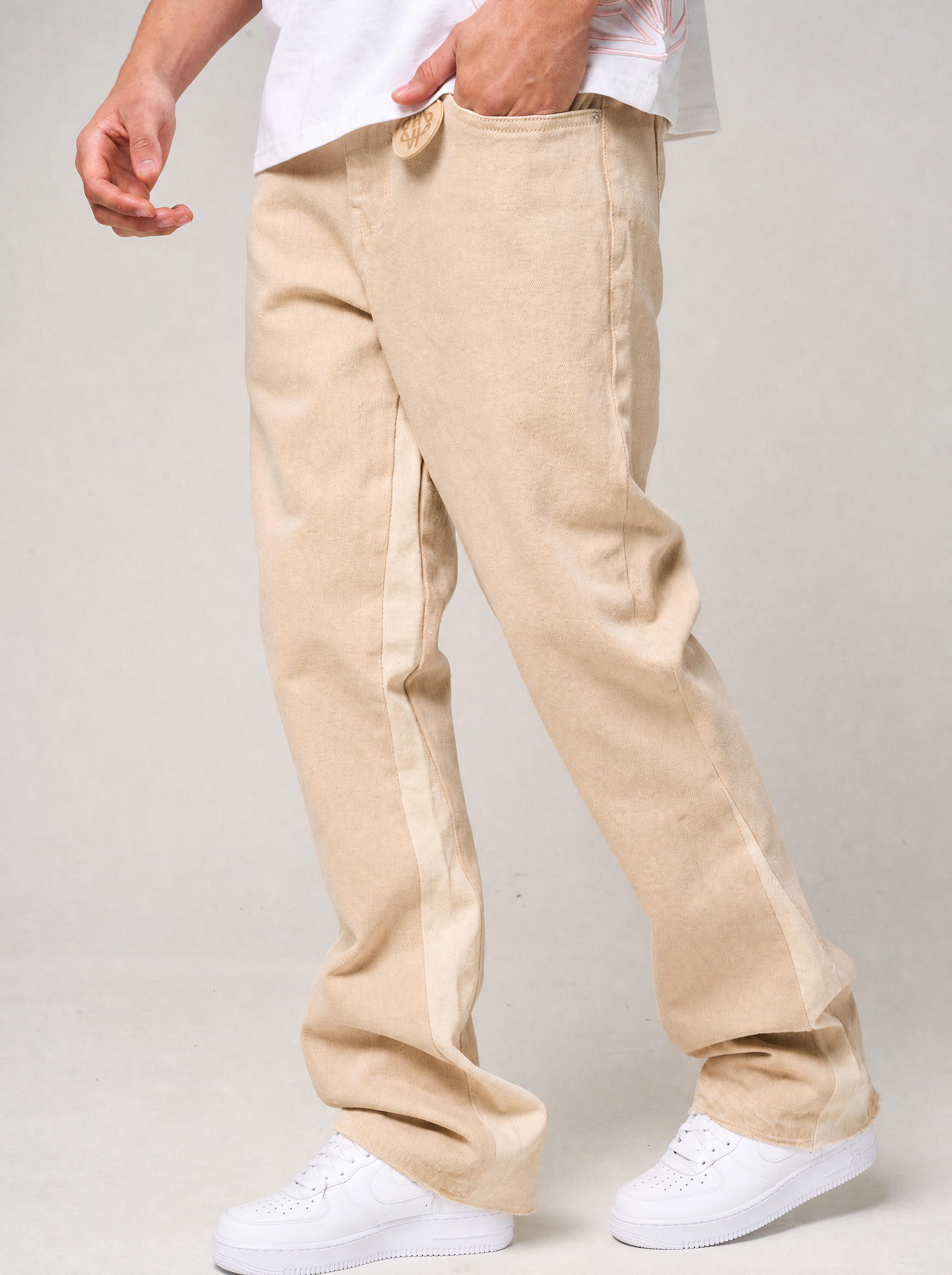 Maranello Grau Flare Denim