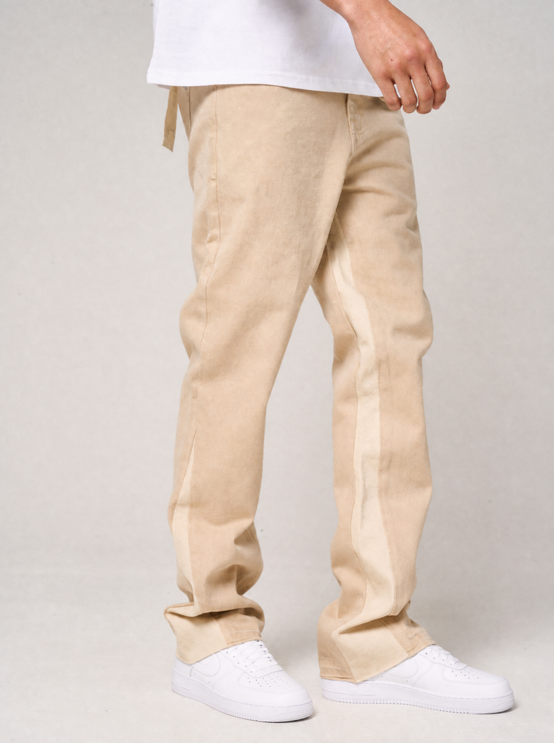 Maranello Beiger Flare-Denim