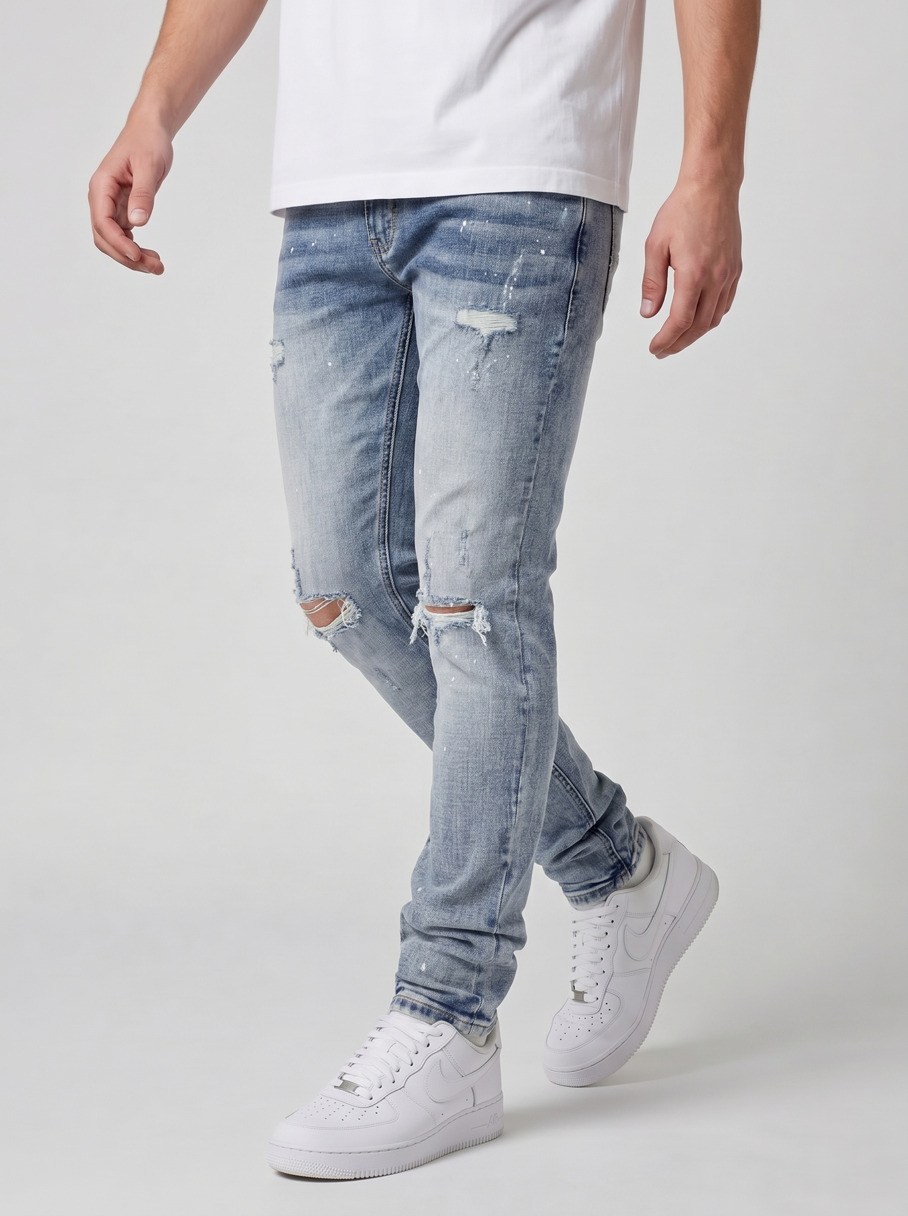 Caruso Blue Skinny Jean