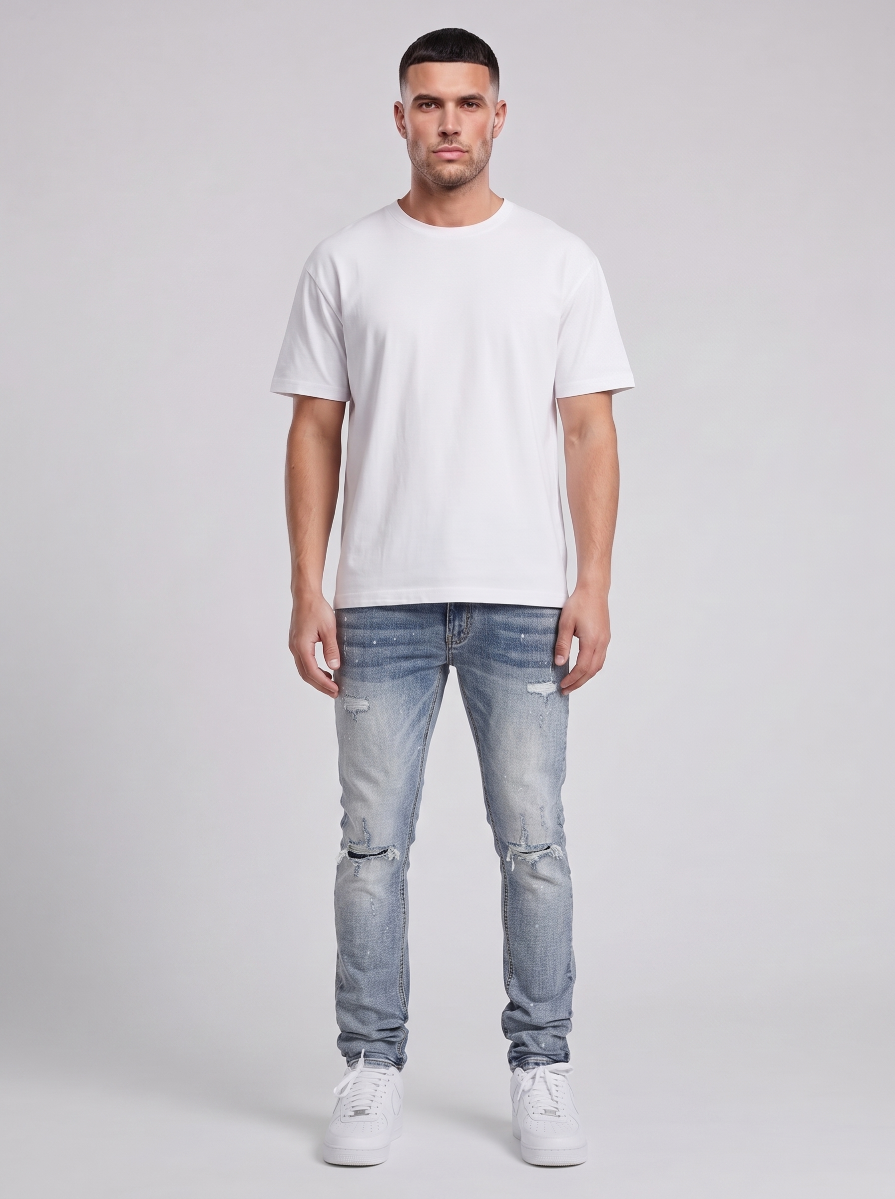 Caruso Blue Skinny Jean