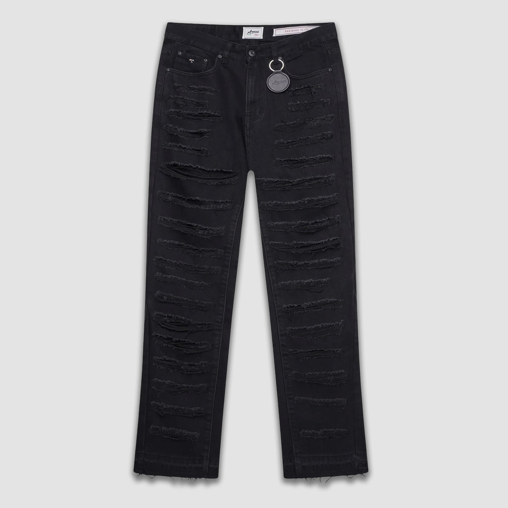 Bresso Black Ripped Jean