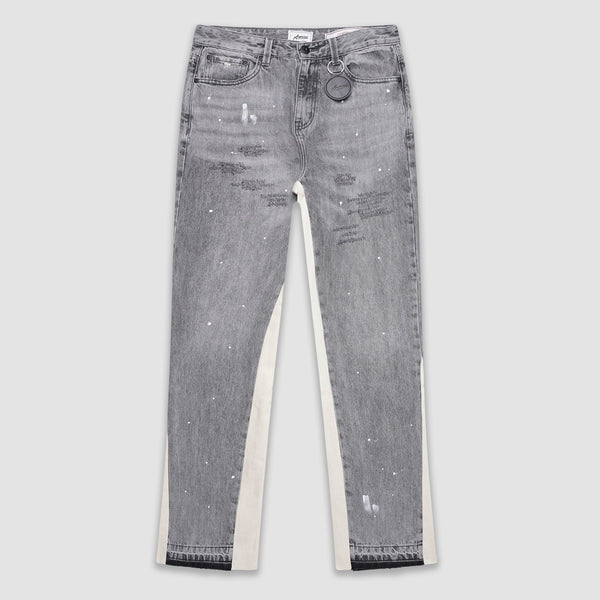 Maranello Grijs Flare Denim