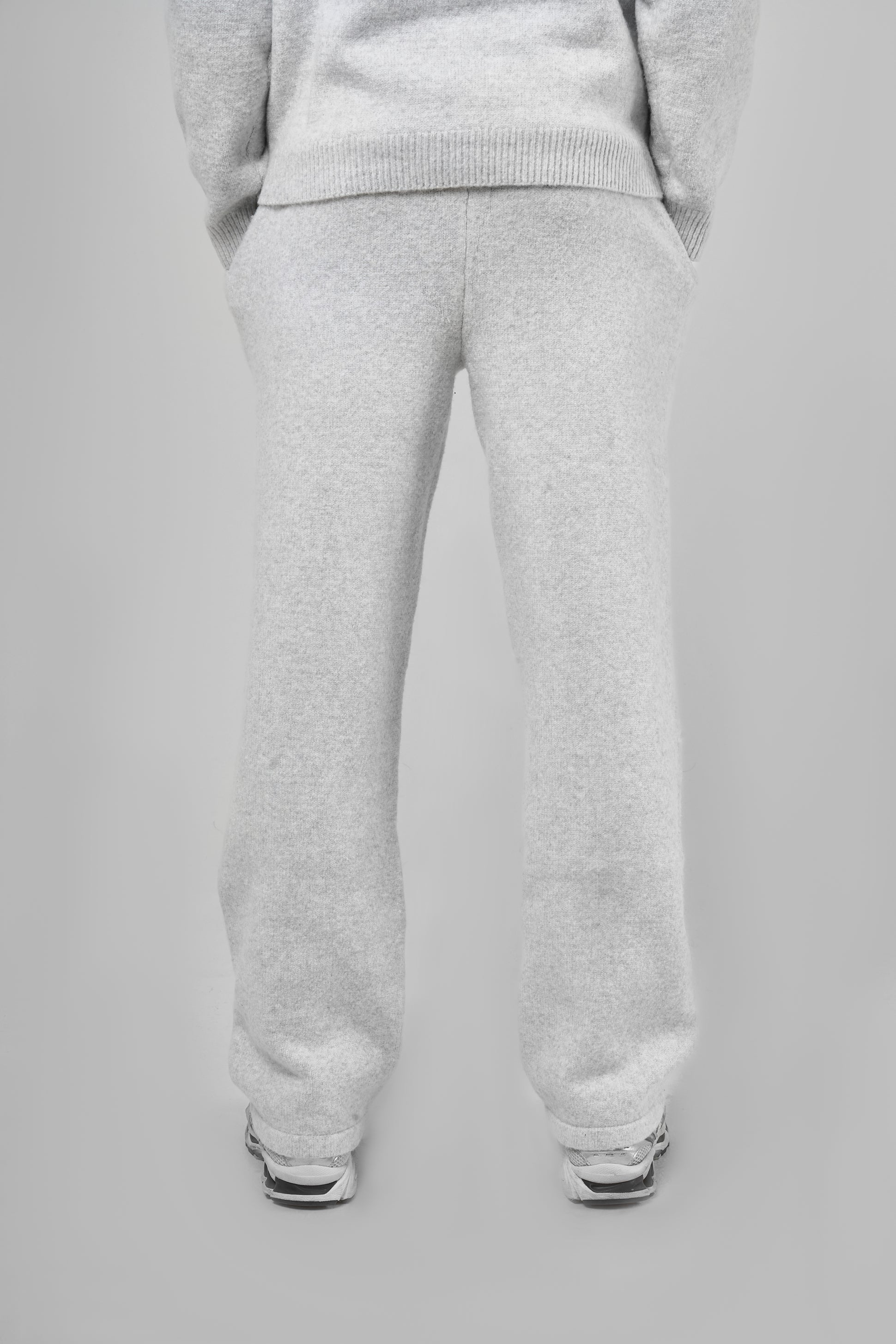 Dexter Grey Knitted Joggers