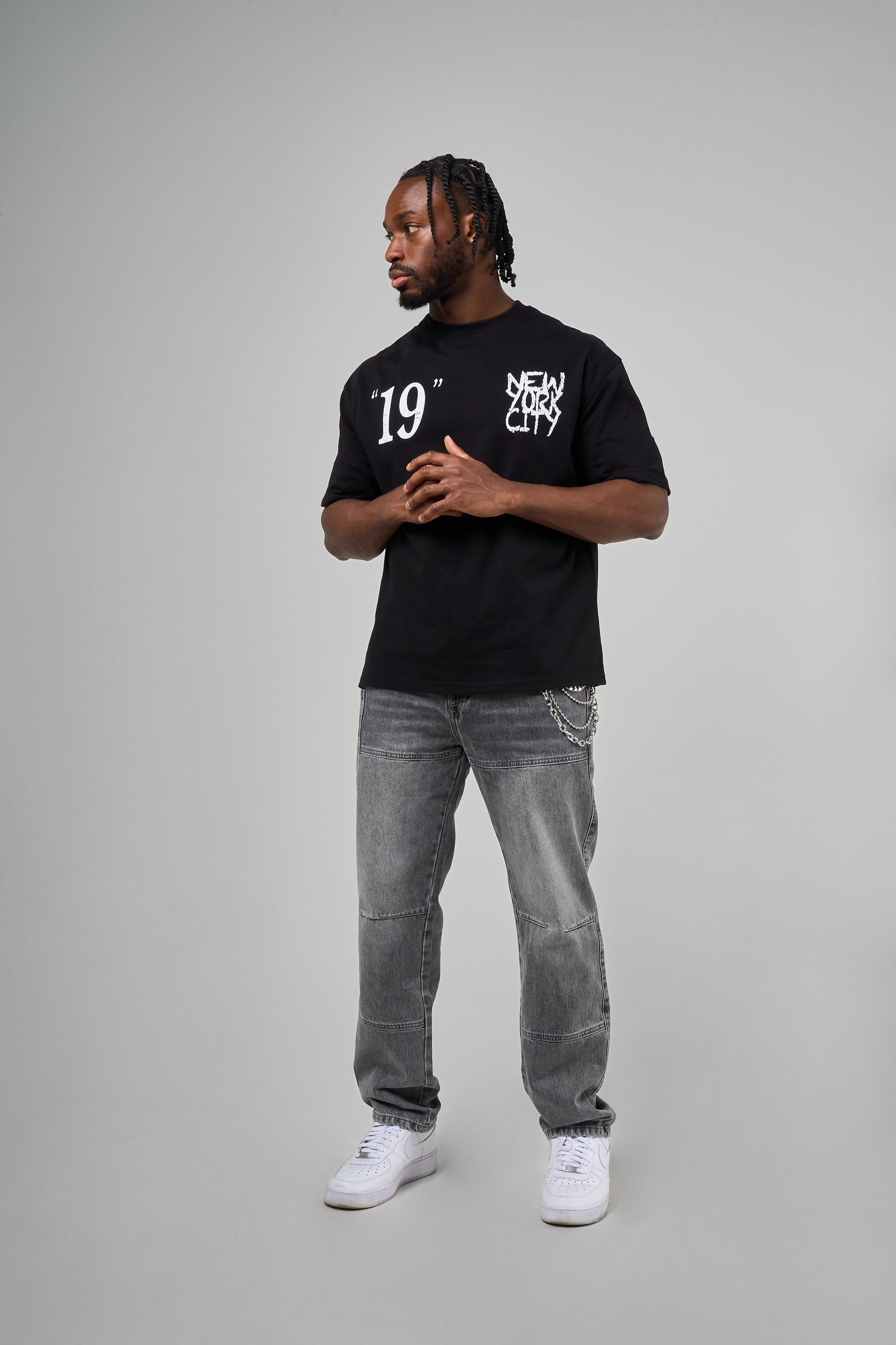 Weston Grey Straight Fit Jean
