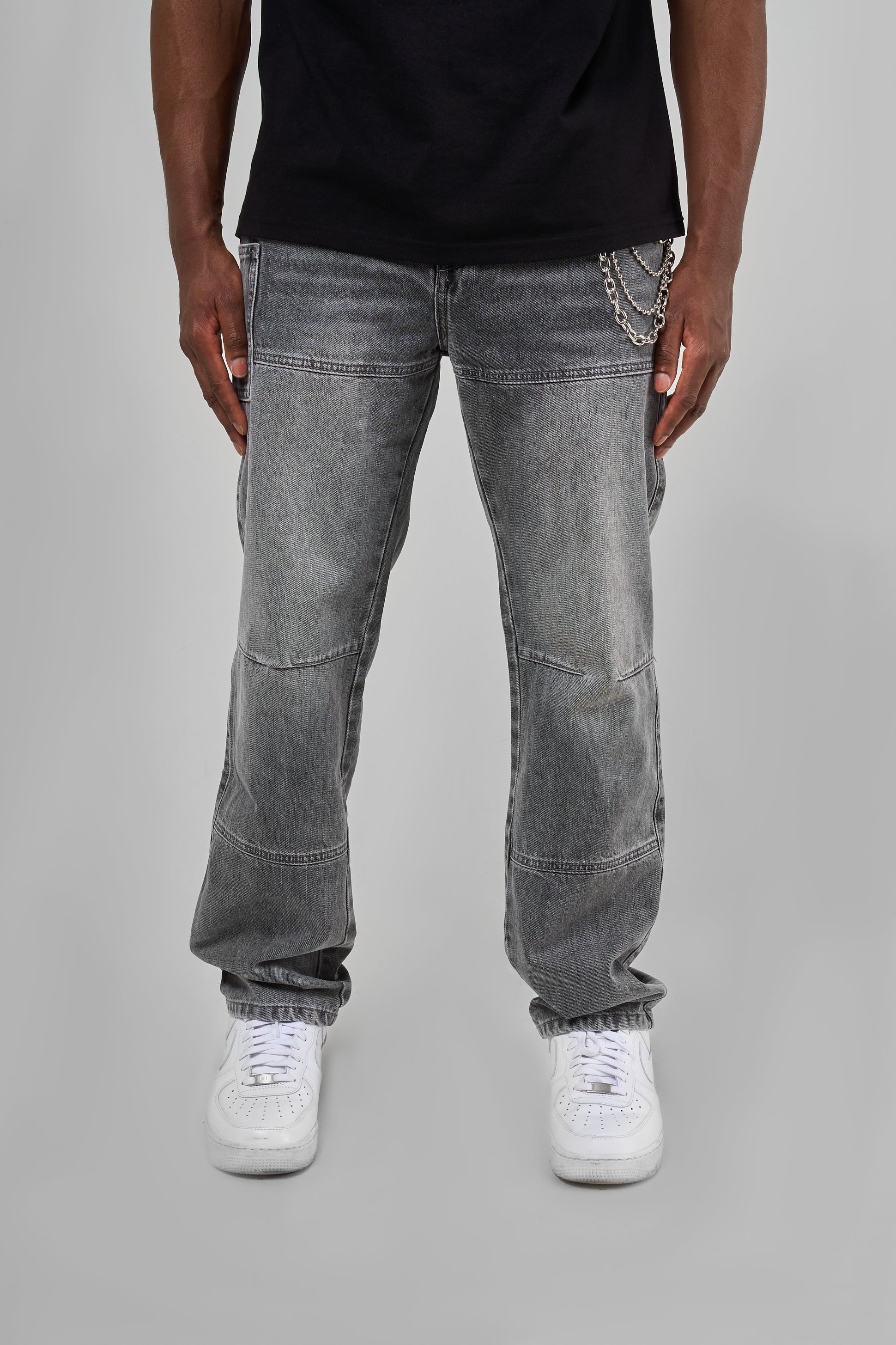 Weston Grey Straight Fit Jean