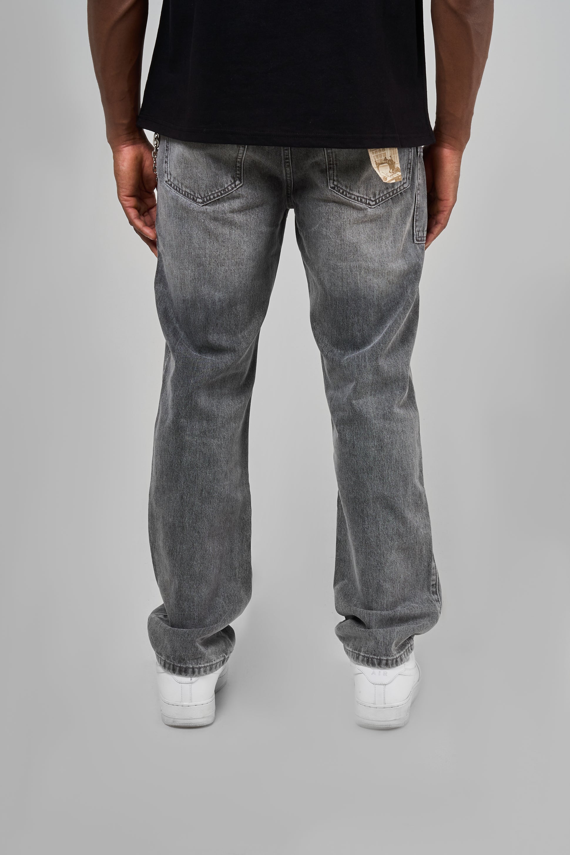 Weston Grey Straight Fit Jean