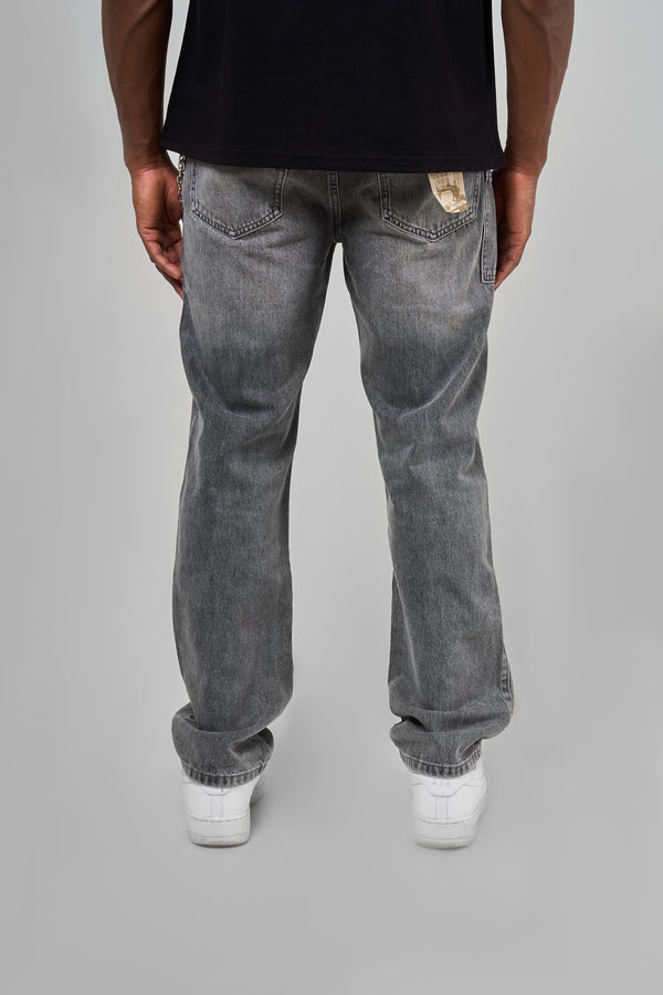 Weston Grijs Recht Model Jean
