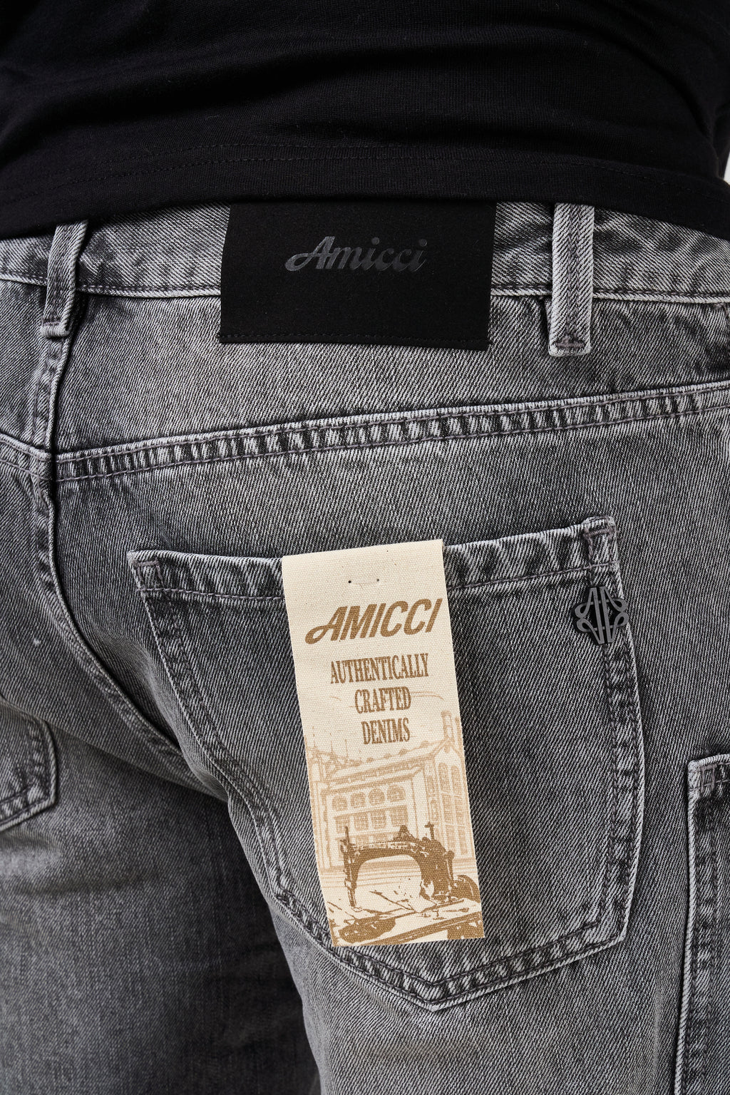 Weston Grey Straight Fit Jean