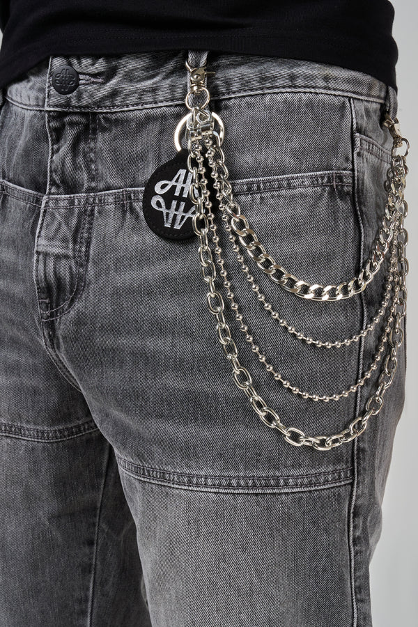 Weston Grijs Recht Model Jean