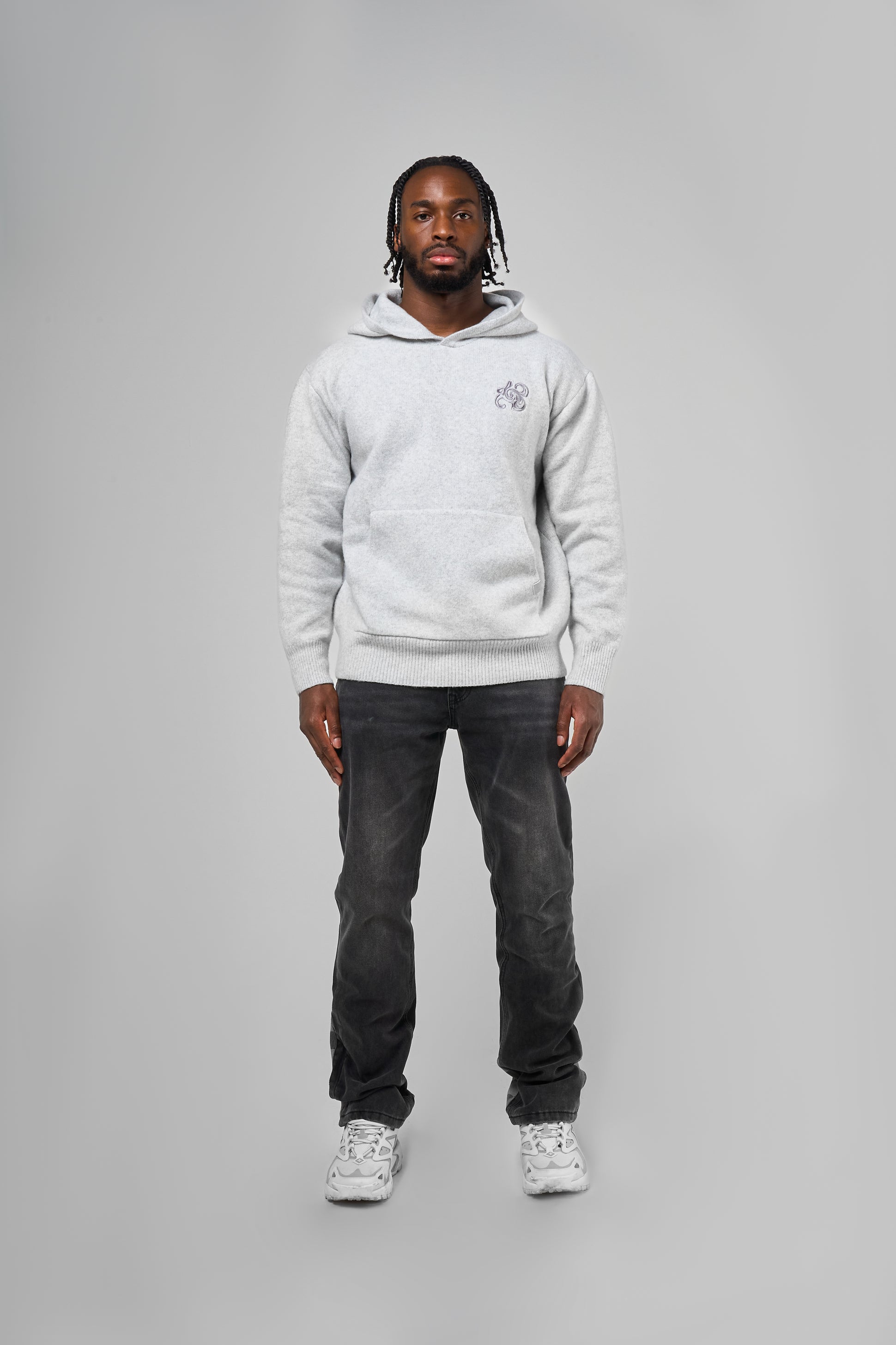 Givona gewaschene schwarze Schlagjeans