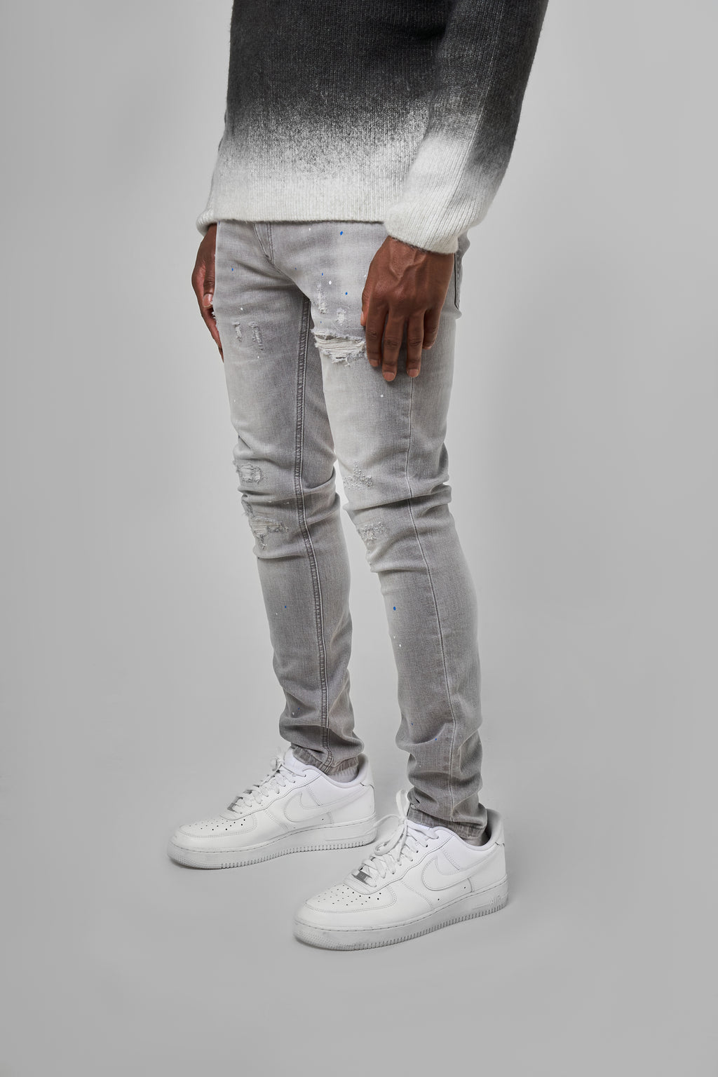 Lumber Grey Skinny Jean