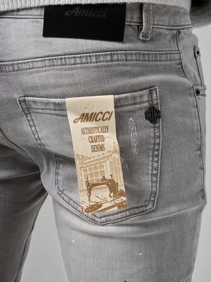 Lumber Grey Slim Jean