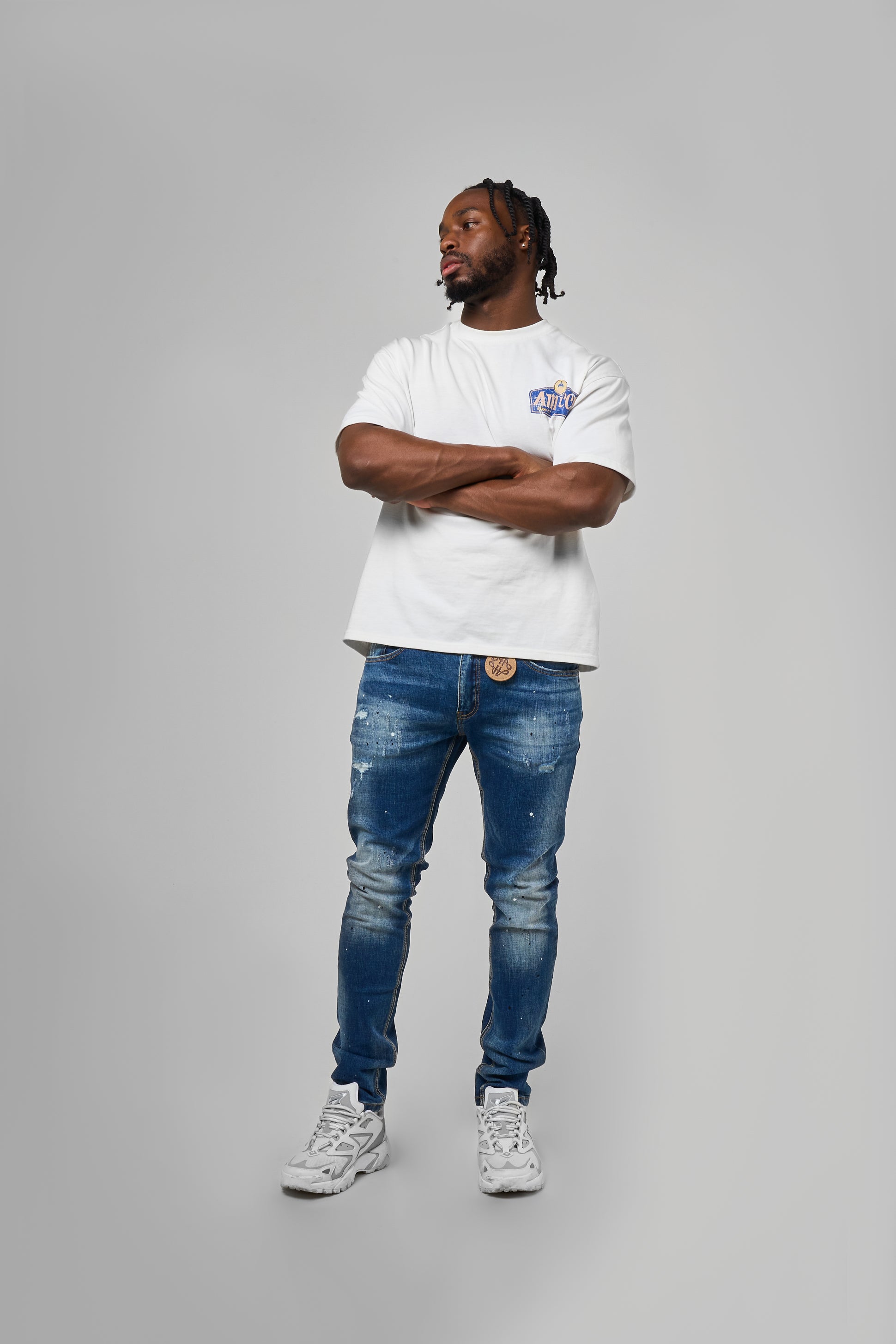 Harlan Blue Skinny Jean