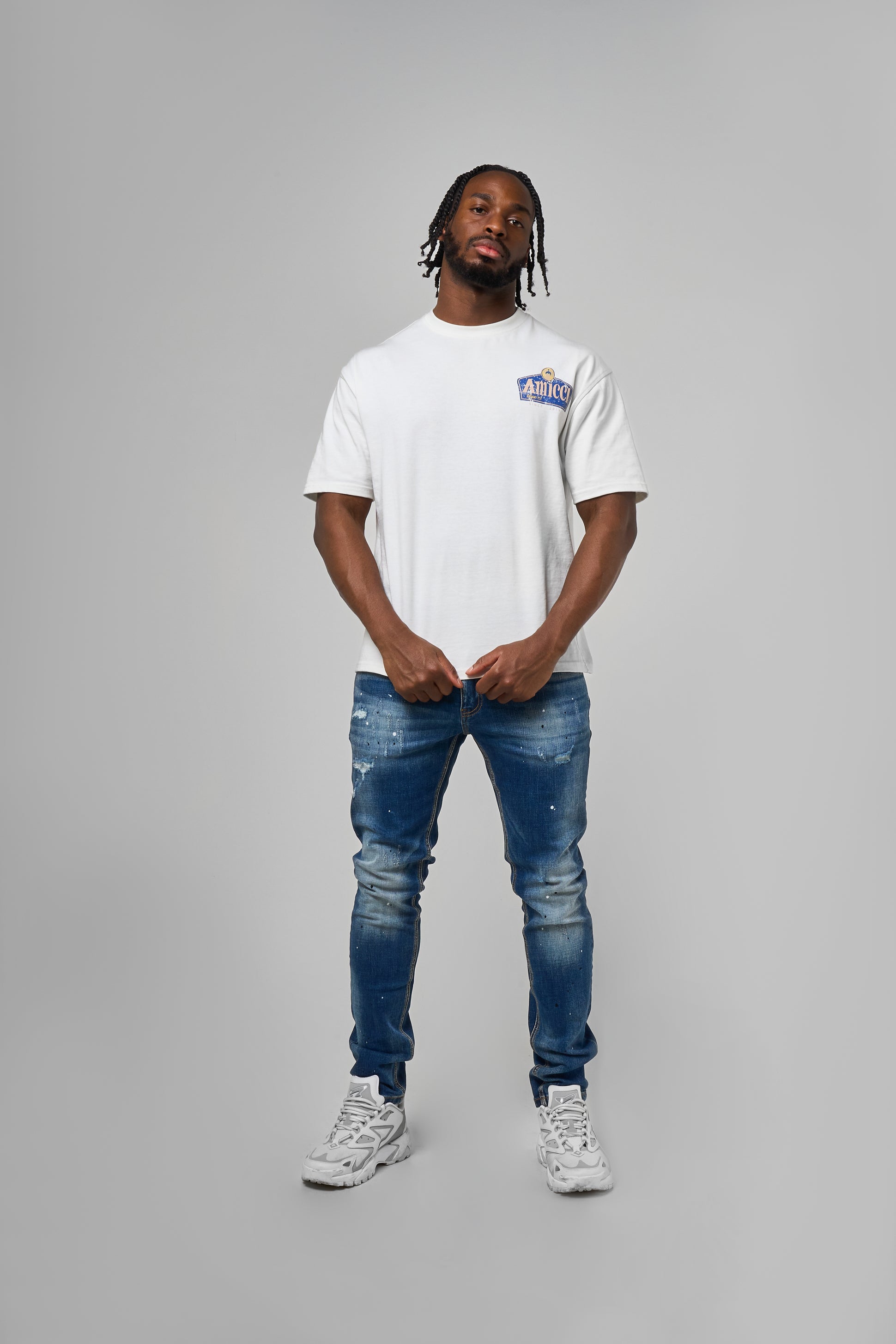 Harlan Blue Skinny Jean