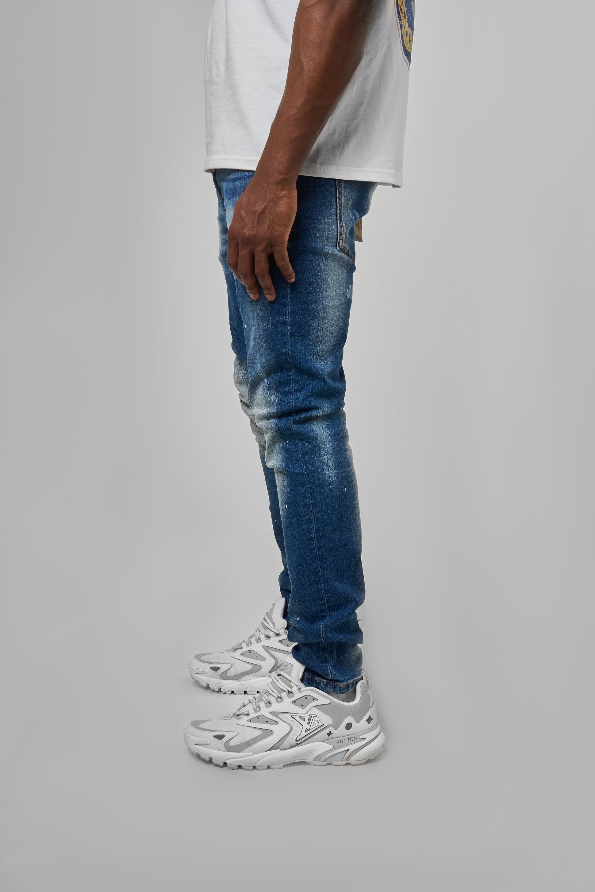 Harlan Blue Skinny Jean