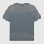 Levanto Gewassen T-shirt Blauw